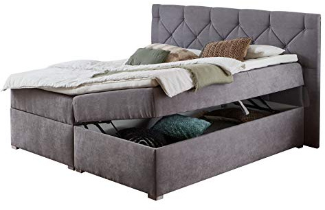 Atlantic Home Collection XXL Cama con Base integrada y almacenaje
