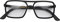LONDON MOLE Brillen | Spy Lesebrille | Rechteckige Gläser | Coole Leser | Designer-Brille | Herren/Damen-Lesebrille | Unisex | Federscharniere