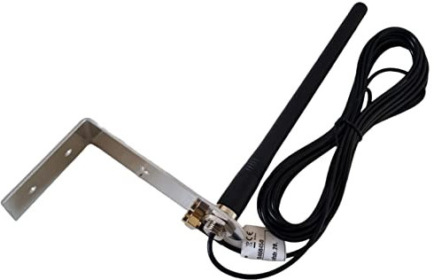 TKSTAR 5G 4G GSM WiFi WLAN LTE SMA Stab Antenne Außen Outdoor Aussenbereich Wand + 5m Kabel zum Router Anschluss Signal-Verbesserung