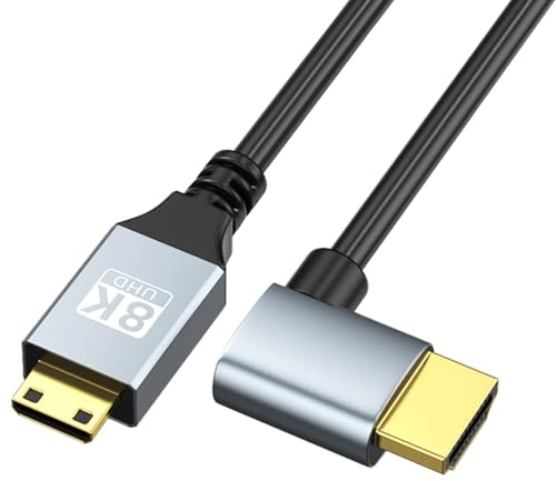 Psdndeww Excellente résolution 8K @ 60Hz. Compatible avec câble vidéo mâle compatible pour des images impressionnantes sur les téléviseurs et les projecteurs