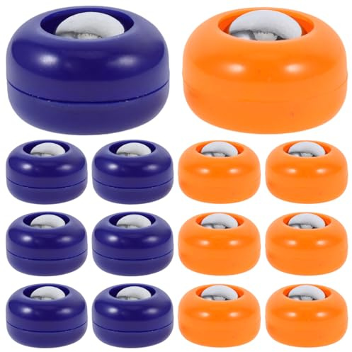 Accessoires de Jeu de Palets de Table 20 Pièces en PP pour Mini Curling | Mini Boules de Jeu Partie, Usage Intérieur et Extérieur, Lot Polyvalent pour Loisirs et Soirées