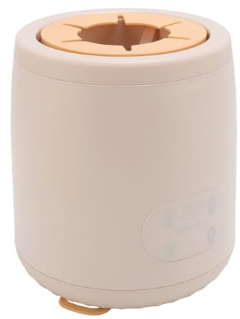 OEBUAFI Mélangeur électrique pour Préparations pour bébé, Fonctionnement Silencieux, Shaker Automatique pour Biberons, 4 Vitesses pour Biberons de 50 à 75 Mm, Batterie Rechargeable, Veilleuse pour