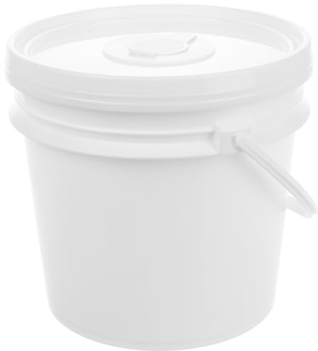 OSOLADY Contenitore Chiusura Ermetica in Plastica Bianca da 4l per Mantenere le Salviette Umide per in Auto e Viaggio per Salviette Umidificate