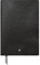 Montblanc Notebook 113637 Fine Stationery #146 – Leder Notizbuch A5 kariert mit Softcover – Farbe: Black – 192 Seiten