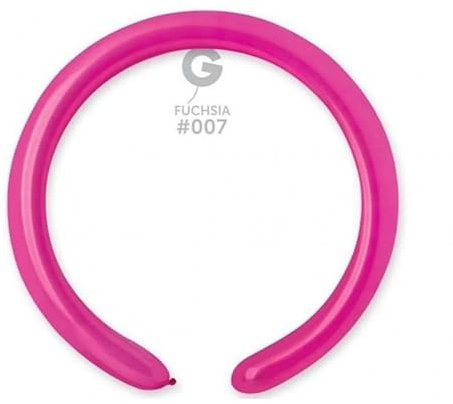 Gemar PALLONCINI MODELLABILI COLORE FUCSIA PASTELLO Q260 CONF.100pz PURO LATTICE