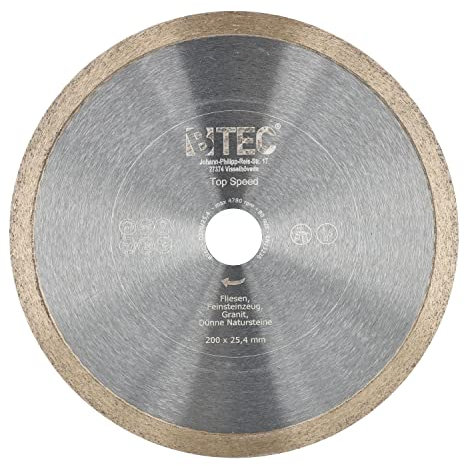 Disco da taglio diamantato Top Speed 200 x 25,4 mm per tagliapiastrelle