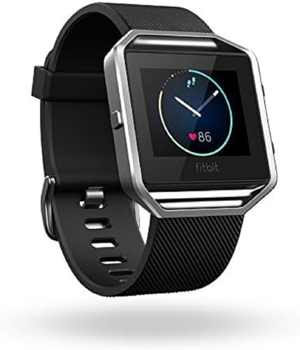 Fitbit Blaze Smart Activity Tracker and Fitness Watch with Wrist Based Heart Rate Monitor - Black/Small