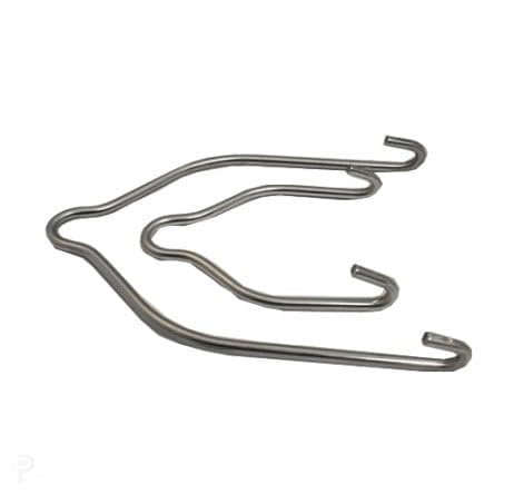 Atout Loisir Crochets en Fer, Diamètre 60 mm, Lot de 100