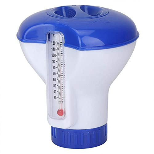 albury Floating Dispenser Chlorine, 5-inch Chlorine for Hot Tub Paddling Pool Spa Water Parks, Floater Indoor and Outdoor Safe & Odorless, (F-5)