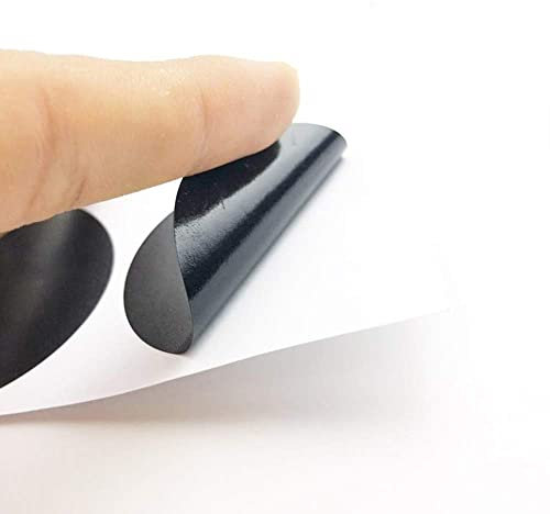 120PCS Tafelfolie Tafel Aufkleber,Wasserdichte Etiketten Selbstklebend, Beschriften Aufkleber für Gläser, Küche Gewürzgläser, Marmeladen, Flaschen, Aktendeckeln, Organisieren, runden Tafeletiketten