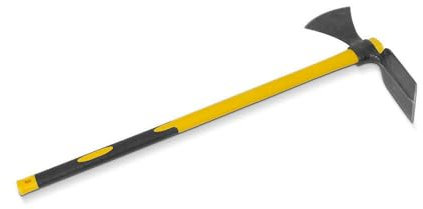 blizz-z Wiedehopfhacke (kantiges Blatt) mit Fiberglasstiel in Profiqualität | Hacke, Gartenhacke, Gartenwerkzeug, Wurzelentferner, Rodungsarbeiten | Made in Germany