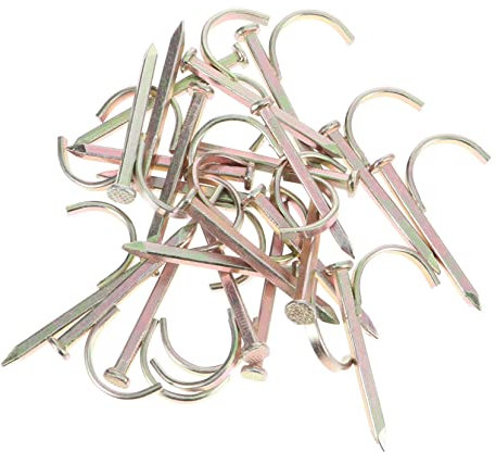 LALAFINA 20 Pezzi Ganci per Tubazioni Acciaio per Fissaggio Tubo Facile Installazione Senza Perforazione Resistente Alla Corrosione e All Abrasion per Gas Ed Elettricità