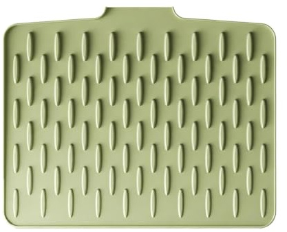 Silikon Diskavtorkningsmatta 40 x 30 centimeter Halkfri och Värmebeständig | Silikon Diskavrinningsunderlägg För , lägenheter, barer, restauranger, caféer, campingplatser och