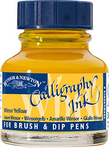 WN INCHIOSTRO PER CALLIGRAFIA 30ML GIALLO WINSOR