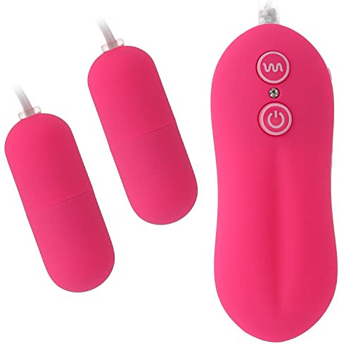 Vibro Ei x2 Rosa 20 Vibrationsmodi Vibrator für frauen Bullet-Vibratoren & Vibrationseier Mini vibration für Vibrator klein Vibro ei für frauen leise Sex eier FOPS M14-2