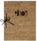 Lacor Helen Collection 28343 - Porta menù realizzato in similpelle rilegata con cordoncino di pelle, termosaldato in colore marrone, 17 x 23 cm (A5)