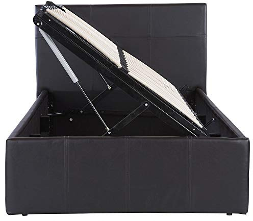 KOSY KOALA Ottoman Storage Bed Side Lift Opening Black single BED FRAME (3FT SINGLE)