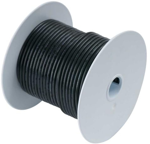 Ancor 639-113005 Marine Grade Cable Batería, Color Negro, 21,2 mm2, 15,2 M