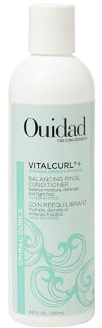 Ouidad VitalCurl Plus Balancing Rinse Conditioner For Unisex 8.5 oz Conditioner