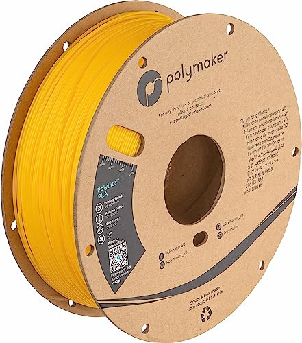 Polymaker PolyLite PLA Gelb - 1.75mm - 1kg