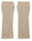 UNDERCONTROL Gold Label Kaschmir-Wollmischung, gestrickt, weich, mit Daumenloch, fingerlos, für Damen, SMS-Armwärmer, Handy-Fäustlinge, Korea (BEIGE)