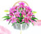 QuindaUK Pop Up Birthday Card, 3D Mothers Day Anniversary Get Well Thank You Card (Lily Basket - Size 20x15 cm)