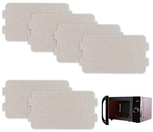 6 PCS Microwave Waveguide Cover Mica Slice,Microwave Waveguide Cover Replacement Repairing Accessory,High Temperature Resistant Microwave Oven Guards Replacement Oven Protector Sheet,for Kitchen Oven