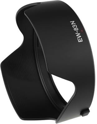 ECSiNG Camera Lens Hood Compatible with Canon RF 24-105mm f/4L IS USM EW-83N