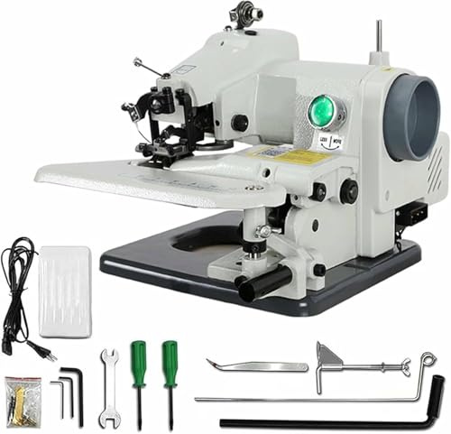 Máquina de coser portátil para dobladillo profesional, paso de aguja ajustable para pantalones y faldas