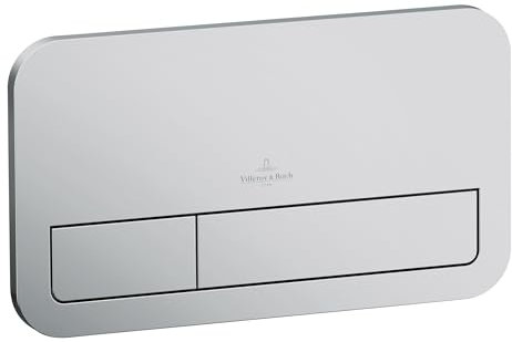 Villeroy & Boch VB Placa de accionamiento ViConnect 9224 253x145x62mm Cromado Mate