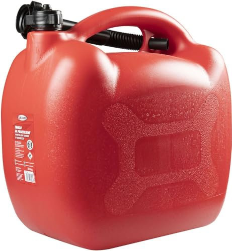 Start Tanica in Plastica per Carburante 20L con Bocchettone - Omologata, Resistente e Sicura per Benzina e Diesel