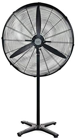 VENTILATORE A PIANTANA DA TERRA INDUSTRIALE PALE 65 CM OSCILLANTE ZEPHIR ZDM65CM