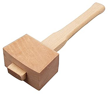 Wooden Mallet Hammer with Handle Wooden Woodworking Mallet Carpenters Mallet for DIY Carpentry Making Tool