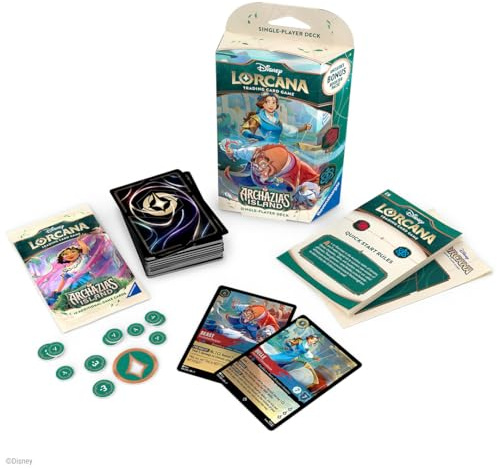 Ravensburger Disney Lorcana Jeu de Cartes à Collectionner : lot 7 – Starter Deck B (Anglais)
