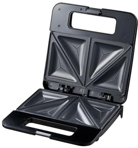 PRETYZOOM Kuchenmaschine opiekacz do kanapek sanwichmacker grill-rein toasttaschen für toaster grills ösch noir grillen brotmaschine Steak Bratofen Frühstücksmaschine Sandwich-Toaster Black