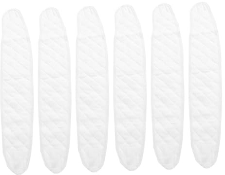 GLSTOY Lot de 6 sangles de nombril en coton doux, doux pour la peau, bandeau ventral chaud pour nouveau-né, respirant et compact pour soins ombilicaux et soulagement des coliques
