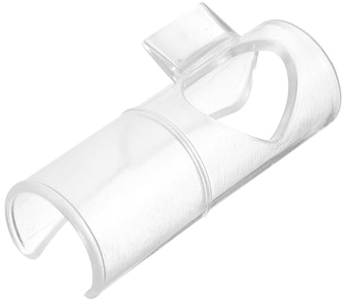 Veemoon Replacement Flute Mouthpiece Blow Aid Made of Sturdy Nylon Suitable for G Tone Easy to Use and Remove Flute Accessory for Beginner Students and Educators