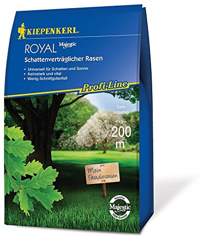 Rasensamen - Profi-Line Royal - Schattenverträglicher Rasen (4 kg) von Kiepenkerl