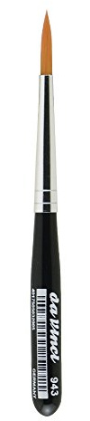 Da Vinci 943 Serie Synthetik-Pinsel, Faser, schwarz, 9,5 x 0,28 x 30 cm