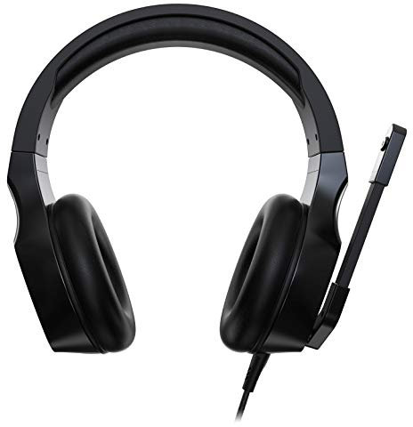 Acer Nitro Gaming Headset (Adjustable Headband, Omnidirectional Microphone, 100 dB Sensitivity) Black/Red