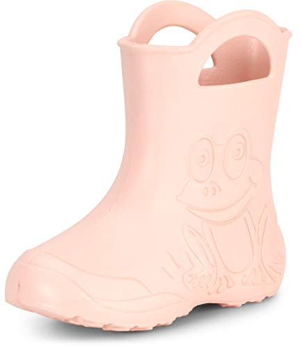 Ladeheid Eva federleichte Kinder Gummistiefel für Jungen und Mädchen Regenschuhe Bequeme und wasserdichte Regenstiefel Kinder LA-CA-01