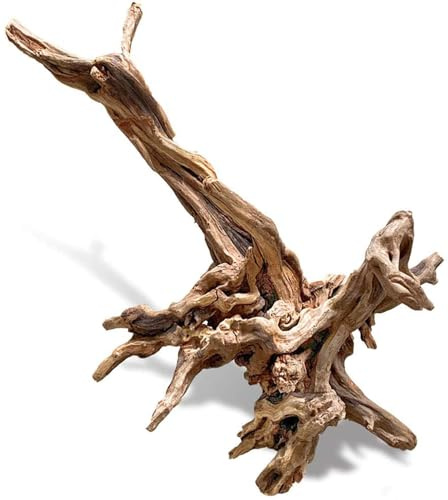 PINVNBY Natural Large Driftwood for Aquarium Reptile Terrarium Decor Decorations Assorted Branches Bearded Dragon Tank Accessories (11.5-16 inches/1 Pack)