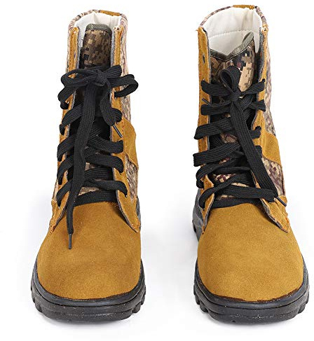 Botas de rescate, zapatos de bombero, antideslizantes y antirrayas para el trabajo a domicilio(44-44)