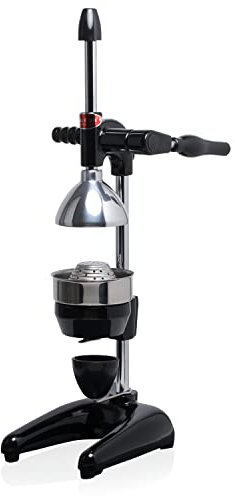CanCan Professionelle Hand Saftpresse Zitruspresse Orangenpresse Granatapfelpresse Fruchtpresse Schwarz
