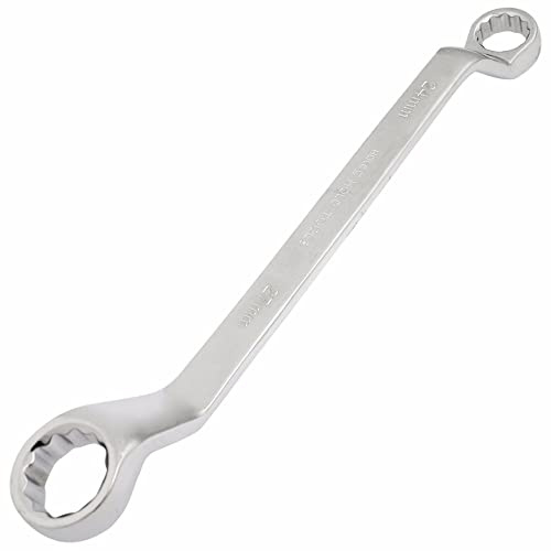 SEIWEI Llave de doble anillo, 22 mm x 24 mm, acero al cromo vanadio pulido