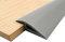 Rampa de umbral para sillas de ruedas, autoadhesiva, rampa para umbral de puerta, umbral de transición, rampa para baño, puertas, puertas (1 cm/gris, 5 m)
