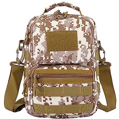 Utomhusaktiviteter enkel axel crossbody väska utomhus bergsklättring liten väska bärbar fritid modeväska stora ryggsäckar (guld, en storlek), Guld, en storlek
