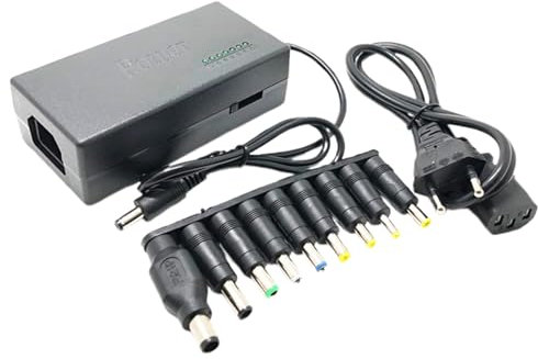 Caricatore per computer portatile multiporta - Kit adattatore con 9 punte del connettore | Adattatore di alimentazione regolabile 12-24V per laptop, tablet PC, Ultrabook, CHARGI