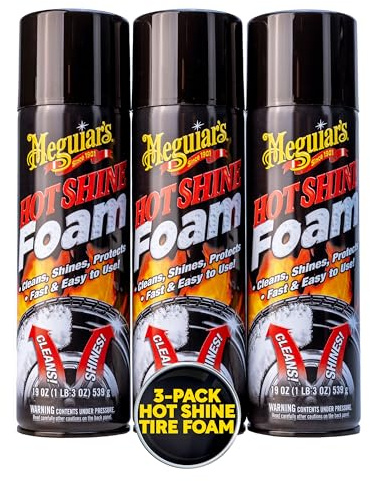 Meguiar's Hot Shine Tire Foam, 19 Oz