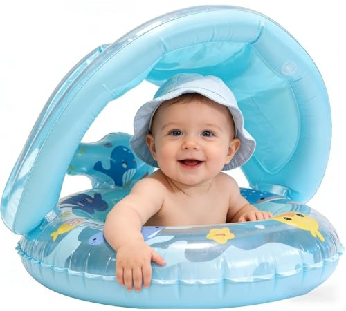 Galleggianti Da Nuoto - Giocattoli Acquatici Gonfiabili Ad Anello Da Nuoto - Giocattoli Estivi da Esterno Galleggianti per Bambini,per Feste Estate Compleanno Giochi Lago Esterno Cortile Vacanze